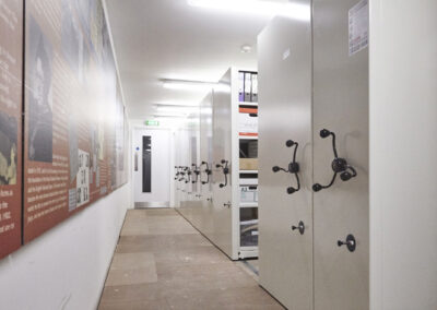 Roller Racking/Mobile Shelving in the Bristol Old Vic Theatre