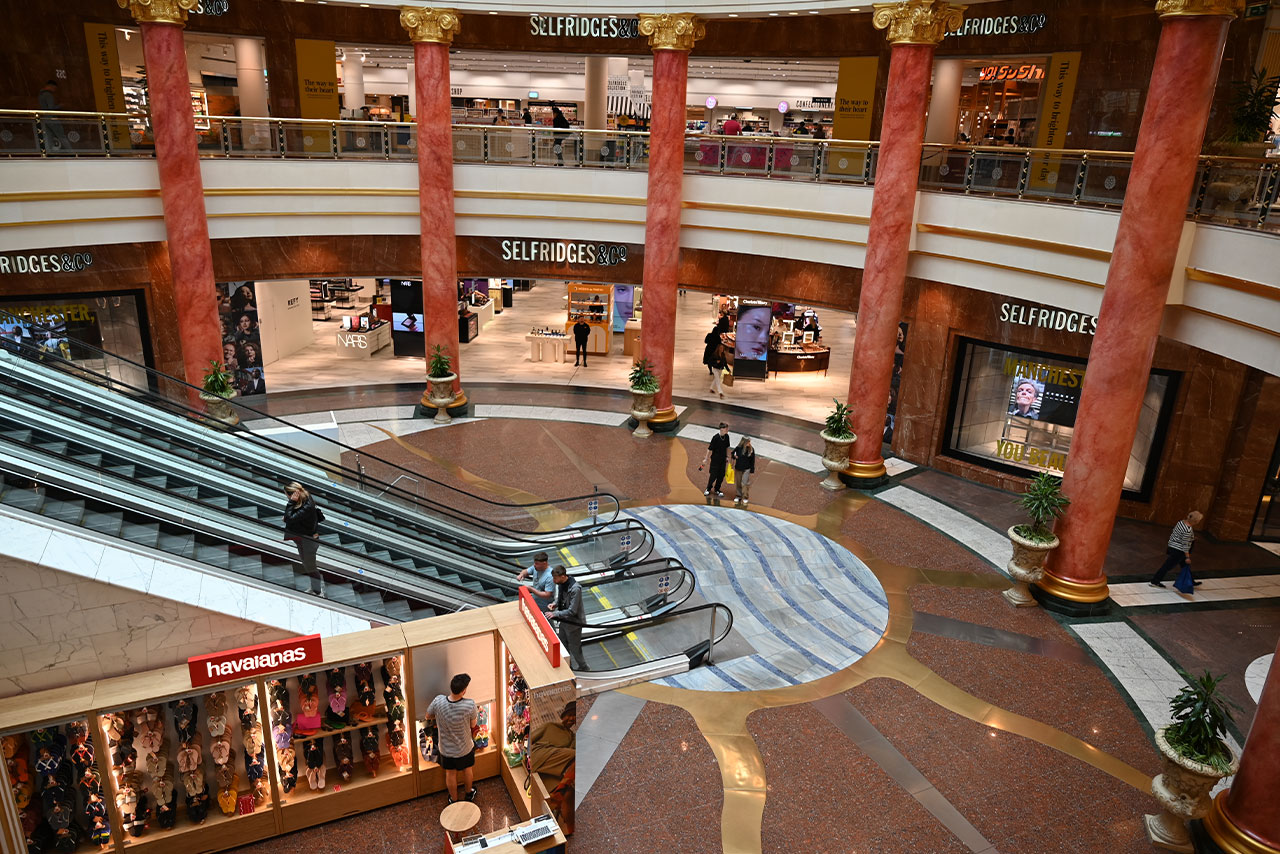 Retail Storage - Selfridges Trafford Centre