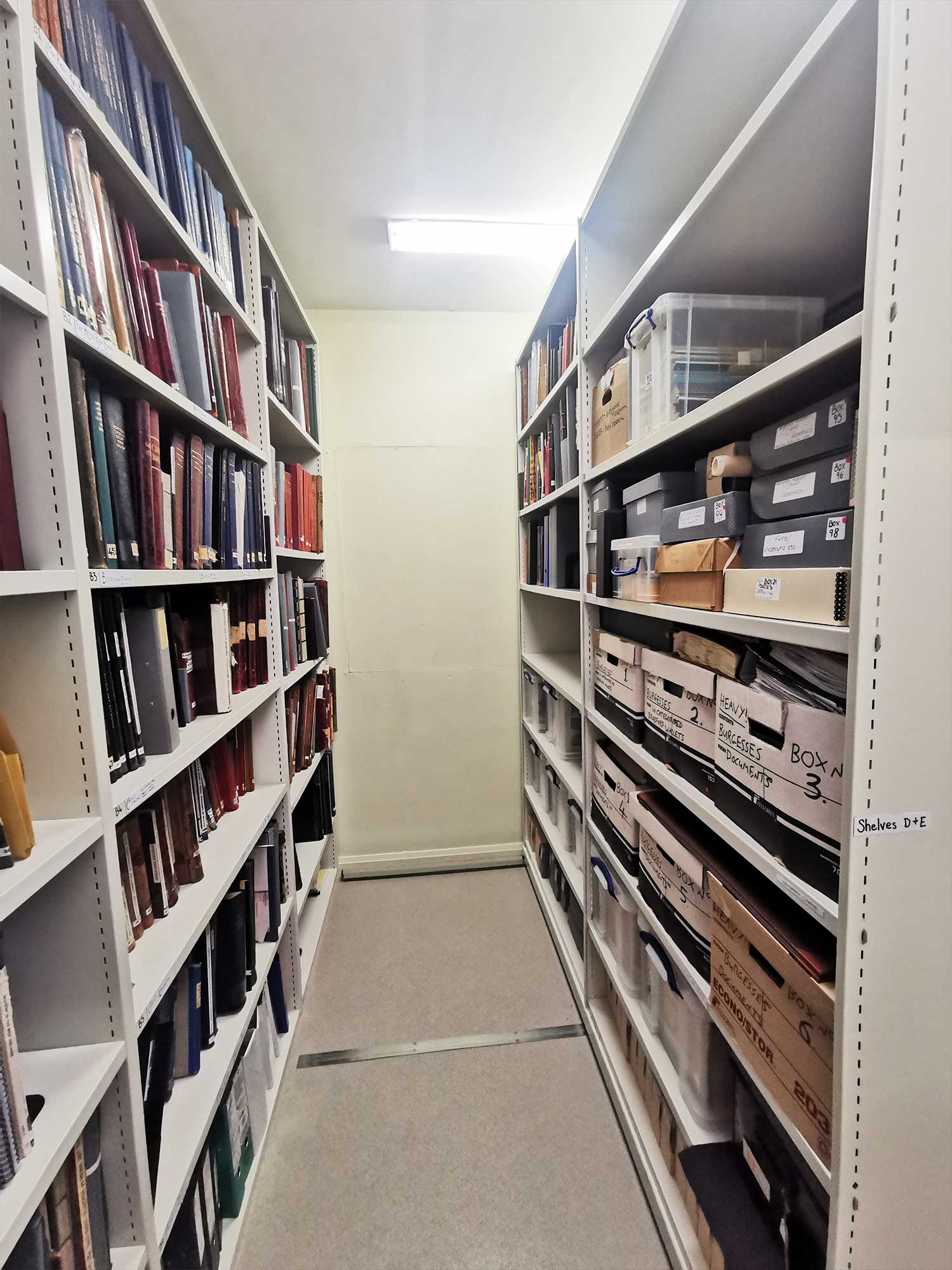 The Brampton Museum Prospan Racking Archive Storage