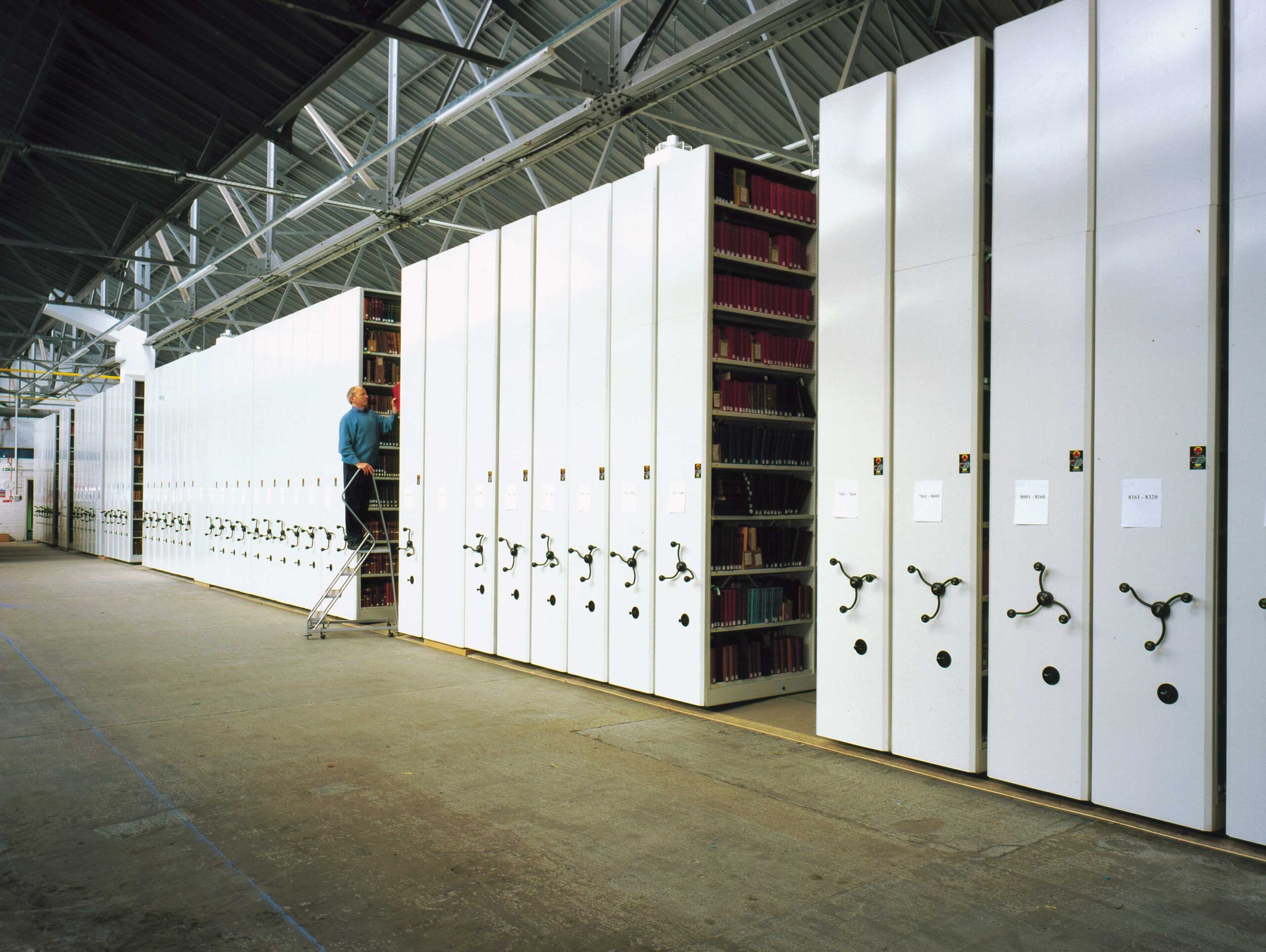 Glasgow University Mobile Shelving