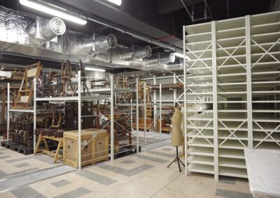 Industrial Shelving and Racking at Paisley Museum