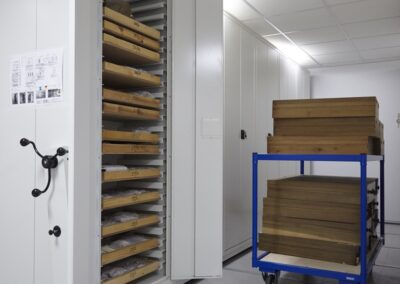 Museum Mobile Shelving Solution