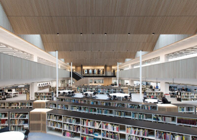 London Southbank University Library Shelves