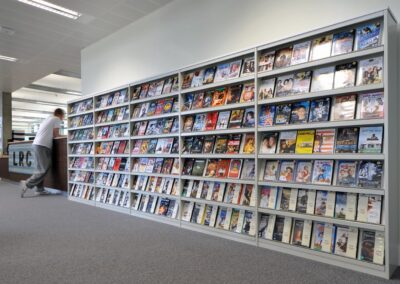 Static Library Shelving