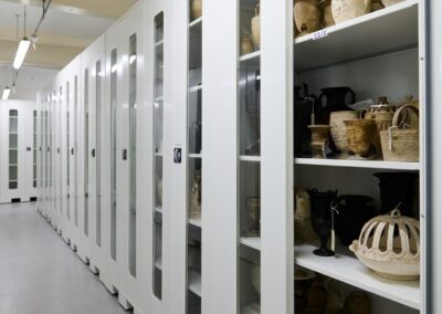 Museum Cabinets Fitted with Pallet Bases