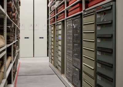 Manchester Central Library - Electronic Mobile Racking