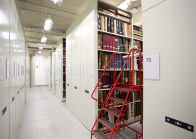 Manchester Central Library - Archive Shelving