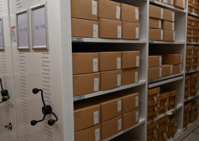 Archive Storage - High Density Box Storage - Mercers Company