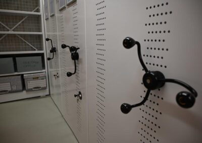 Archive Storage - Roller Racks - Mercers Company