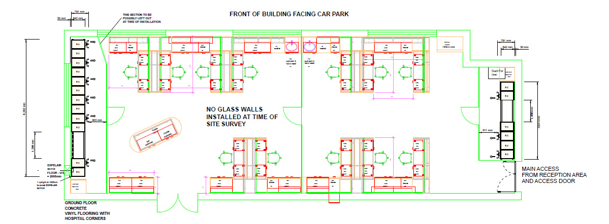 JPL Flavours Lab Floorplan