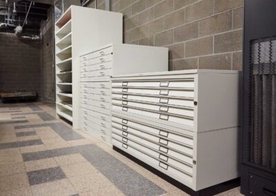 Museum Drawers / Plan Chests within Paisley Museum Store