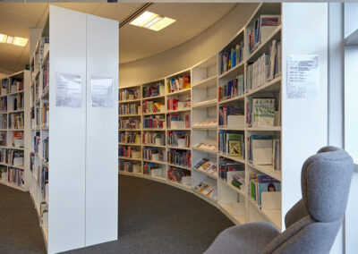 Library Shelving at West College Scotland