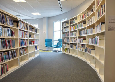 Library Shelving at West College