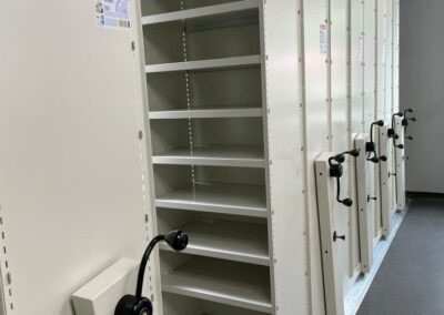 Roller Racking for Laboratory Spaces