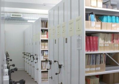 Combined Universities in Cornwall - Mobile Shelving