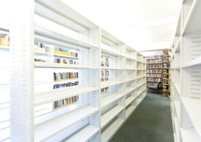 Library shelving for Bristol Baptist College