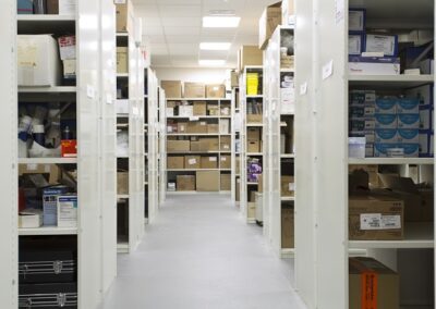 Liverpool University Static Shelving