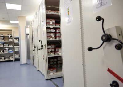 Hospital Storage Solutions for the Chesterfield Royal Infirmary