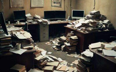 The perfect time to declutter your office?