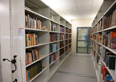 Bentilee Community Centre Library Roller Racking