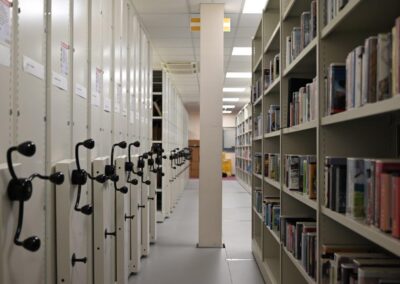 Bentilee Community Centre Mobile Shelving for Libraries