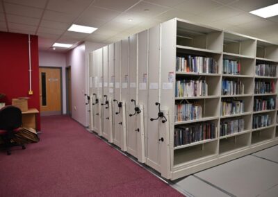 Bentilee Community Centre Mobile Library Shelving