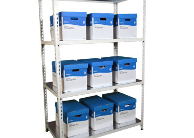 Speedrax Medium Duty - Metal Shelves Loaded